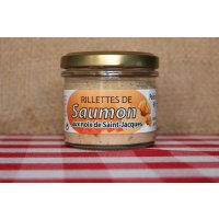 Rillettes de saumon aux noix de Saint-Jacques