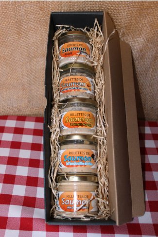 Coffret Gourmand au Saumon