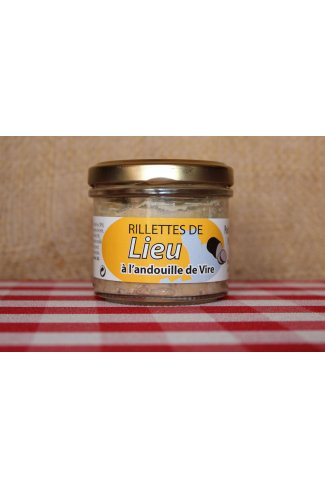 Rillettes de lieu  l'andouille de Vire