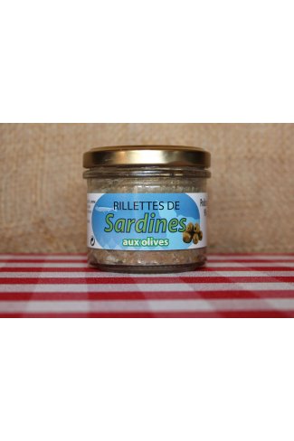 Rillettes de sardine aux olives