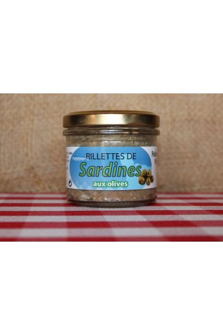 Rillettes de sardine aux olives