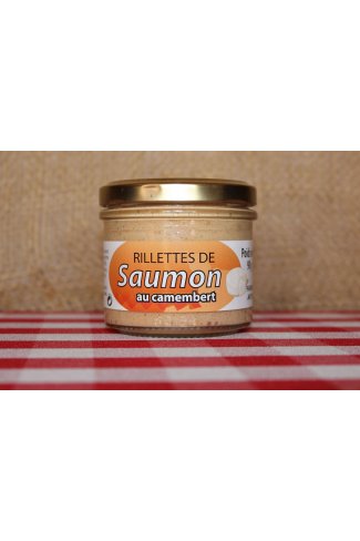 Rillettes de saumon au camembert