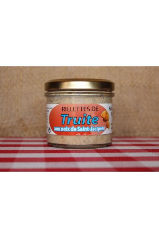 Rillettes de truite aux Noix de Saint-Jacques