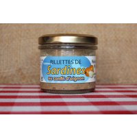 Rillettes de sardine au confit d'oignon