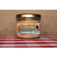 Rillettes de saumon  l'andouille de Vire