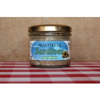 Pilchard rillettes with olives