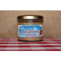 Pilchard rillettes with tomato